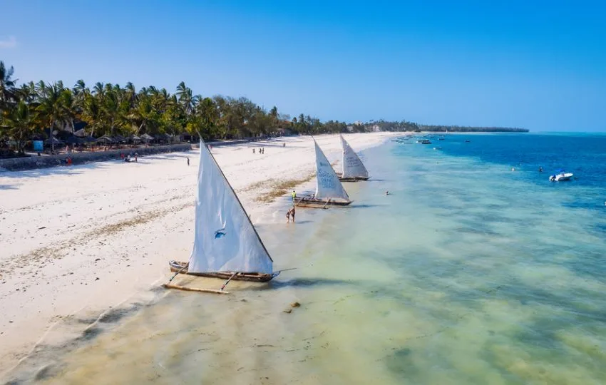 Zanzibar coastline, Tanzania